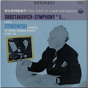 brand new Shostakovich: Symphony No. 5 in D Major, Op. 47 LP Everest 3010 1958